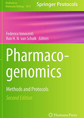 Pharmacogenomics: Methods and Protocols by Federico Innocenti 9781493959358