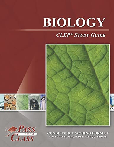 Biology CLEP Test Study Guide by Passyourclass 9781614335597