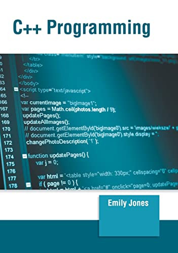 C++ Programming by Emily Jones 9781647261023