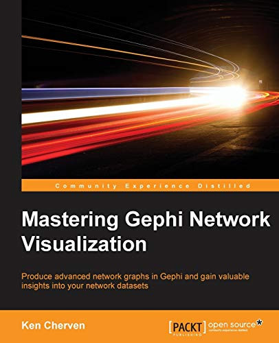 Mastering Gephi Network Visualization by Ken Cherven 9781783987344