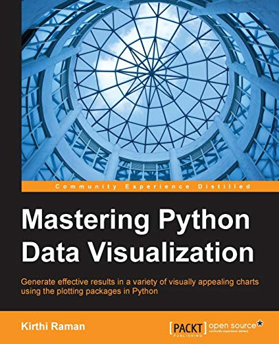 Mastering Python Data Visualization by Kirthi Raman 9781783988327