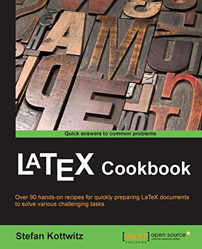 LaTeX Cookbook by Stefan Kottwitz 9781784395148
