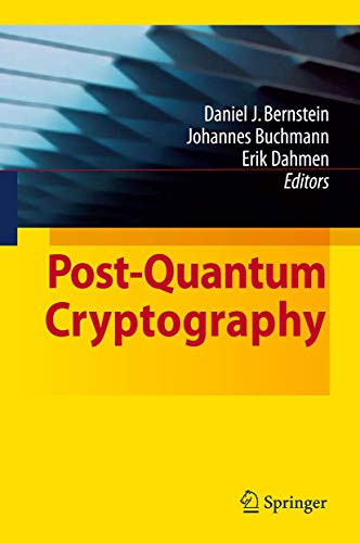 Post-Quantum Cryptography by Daniel J. Bernstein 9783642100192