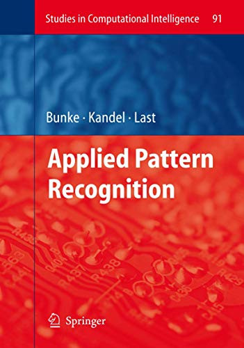 Applied Pattern Recognition by Horst Bunke 9783642095542