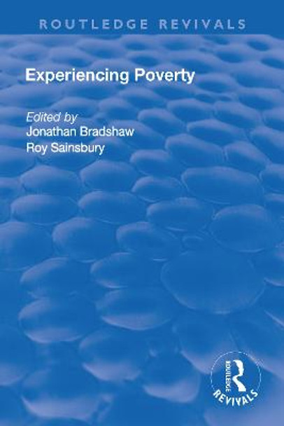Experiencing Poverty by Jonathan Bradshaw