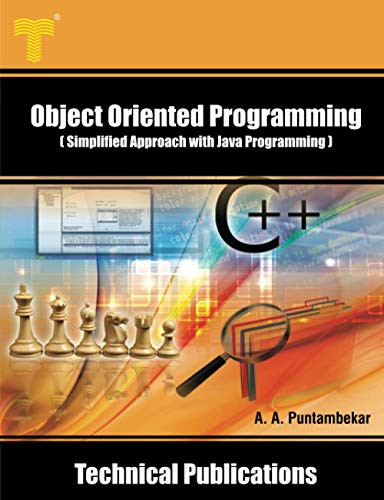 Object Oriented Programming: Simplified Approach with Java Programming by Anuradha A Puntambekar 9789333223812