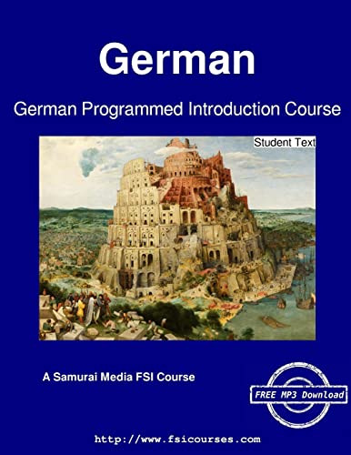 German Programmed Introduction Course - Student Text by William R Van Buskirk 9789888405466