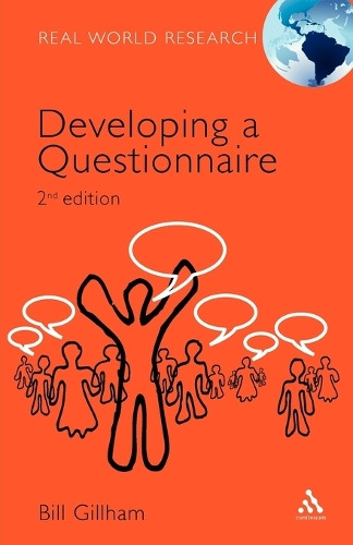 Developing a Questionnaire by Bill Gillham 9780826496317