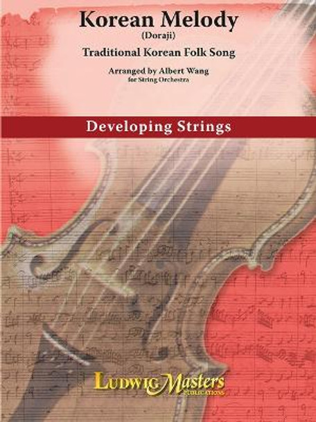 Doraji -- Korean Melody: Score & Parts by Albert Wang