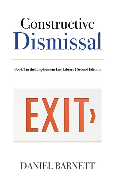 Constructive Dismissal by Daniel Barnett 9781913925130