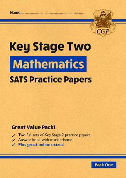 New KS2 Maths SATS Practice Papers: Pack 1 (for the 2020 tests) by CGP Books