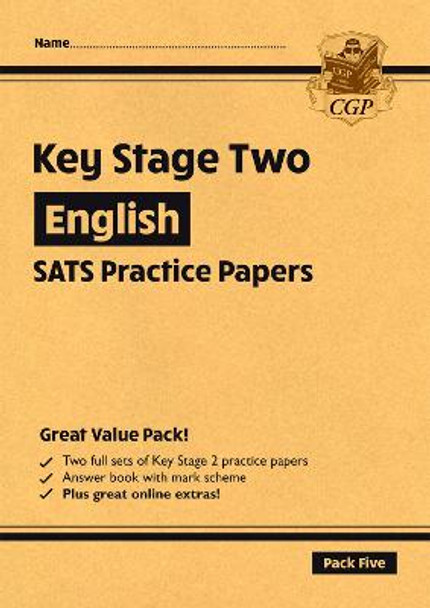 New KS2 English SATS Practice Papers: Pack 5 (for the 2020 tests) by CGP Books