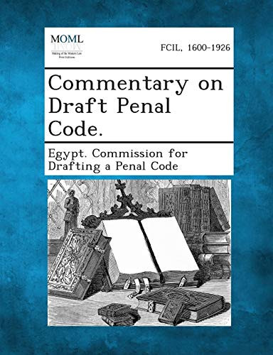 Commentary on Draft Penal Code. by  9781289358723