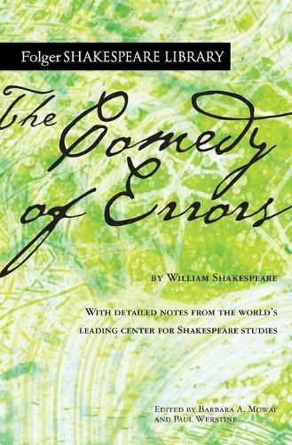 The Comedy of Errors by William Shakespeare 9781982156909