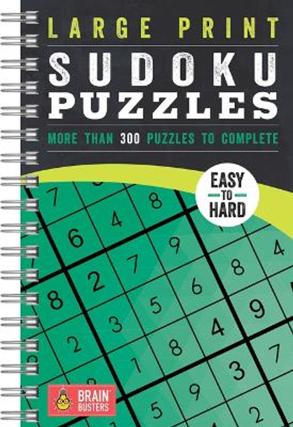 Large Print Sudoku Puzzles Green: Over 200 Puzzles to Complete by Parragon Books