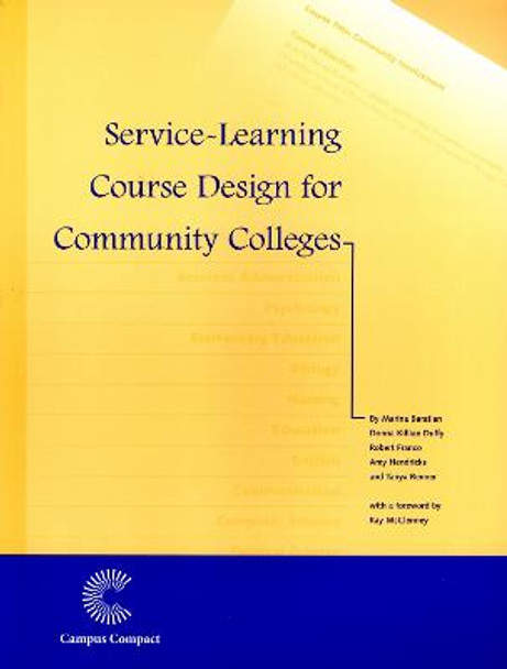 Service-Learning Course Design for Community Colleges by Marina Baratian