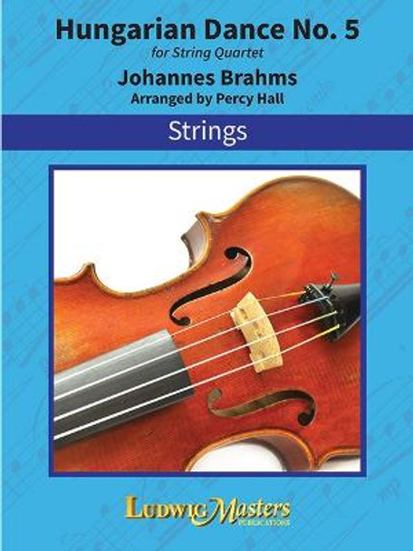 Hungarian Dance No. 5 for String Quartet: Conductor Score & Parts by Johannes Brahms