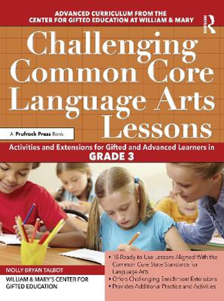 Challenging Common Core Language Arts Lessons (Grade 3) by Molly Talbot