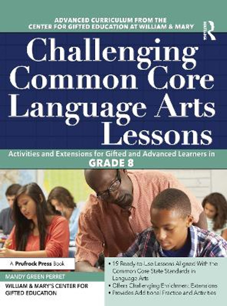 Challenging Common Core Language Arts Lessons (Grade 8) by Mandy Perret