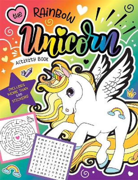 The Rainbow Unicorn Activity Book: Magical Games for Kids with Stickers! by Glenda Horne