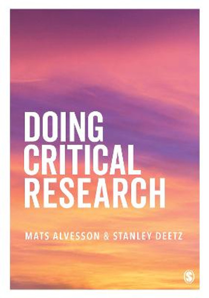 Doing Critical Research by Mats Alvesson