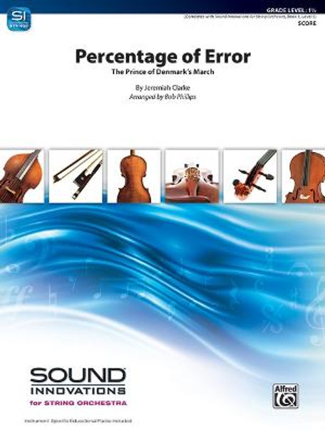 Percentage of Error: The Prince of Denmark March, Conductor Score by Jeremiah Clarke