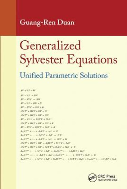 Generalized Sylvester Equations: Unified Parametric Solutions by Guang-Ren Duan