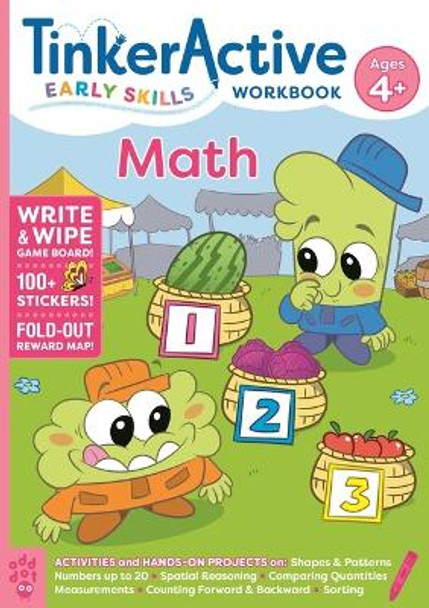 TinkerActive Early Skills Math Workbook Ages 4 by Nathalie Le Du