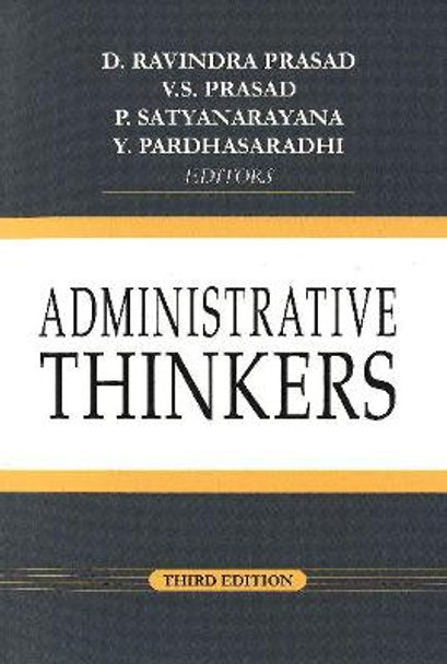 Administrative Thinkers by D Ravindra Prasad