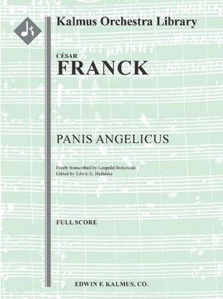 Panis Angelicus: Full Score by Cesar Franck