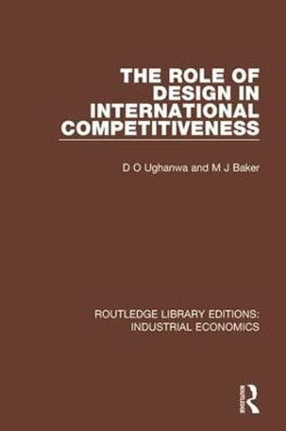 The Role of Design in International Competitiveness by D.O. Ughanwa