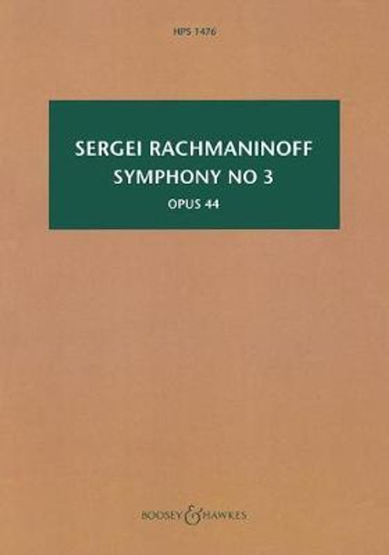 Symphony No. 3, Op. 44: Hawkes Pocket Score by Sergei Rachmaninoff