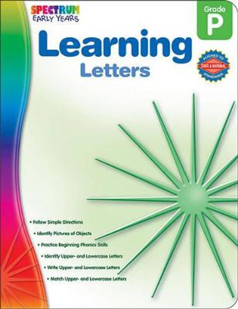 Learning Letters, Grade Pk by Spectrum