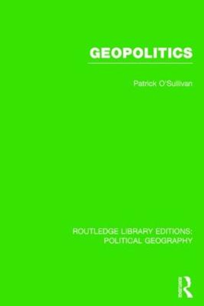 Geopolitics by Patricia O'Sullivan