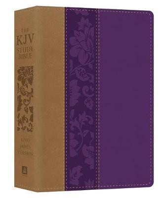 The KJV Study Bible - Large Print [violet Floret] by Christopher D Hudson