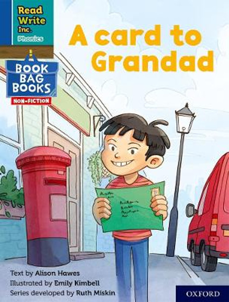 Read Write Inc. Phonics: Blue Set 6 NF Book Bag Book 1 A card to Grandad by Alison Hawes