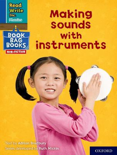 Read Write Inc. Phonics: Blue Set 6 NF Book Bag Book 10 Making sounds with instruments by Adrian Bradbury