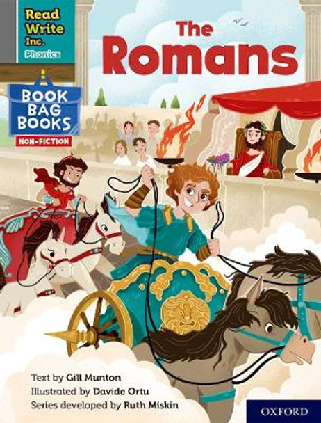 Read Write Inc. Phonics: Grey Set 7 NF Book Bag Book 2 The Romans by Gill Munton
