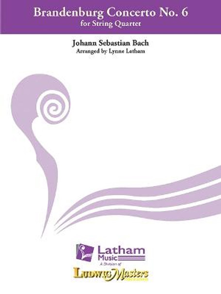 Brandenburg Concerto No. 6 for String Quartet: Conductor Score & Parts by Johann Sebastian Bach