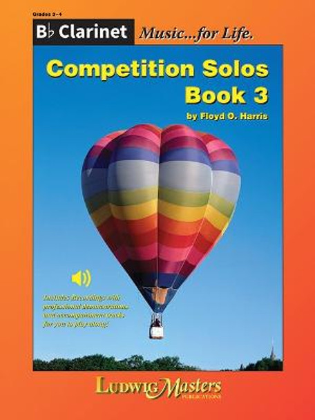 Competition Solos, Book 3 Clarinet by Floyd Harris