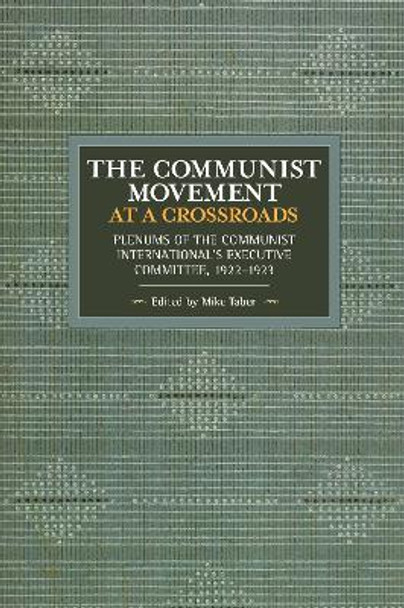 The Communist Movement at a Crossroads: Plenums of the Communist International's Executive Committee, 1922-1923 by Mike Taber
