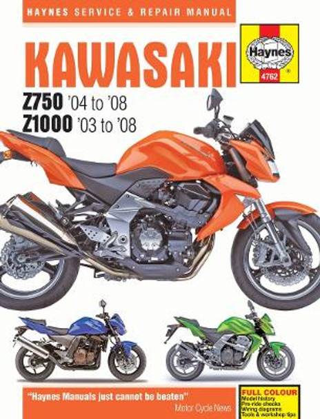 Kawasaki Z750 & Z1000 (03 - 08) by Haynes Publishing