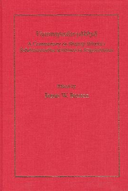 Visamapadavyakhya: A Commentary on Bhattoji Diksita's Sabdakaustubha Attributed to Nagesabhatta by James W. Benson
