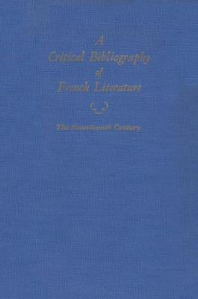 Critical Bibliography of French Literature by D.C Cabean