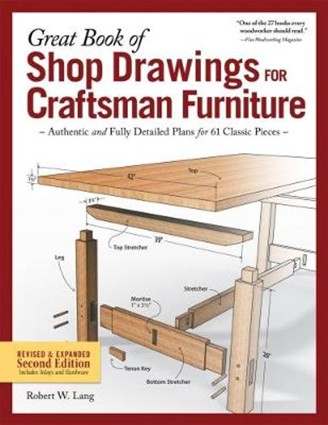 Great Book of Shop Drawings for Craftsman Furniture by Robert W. Lang