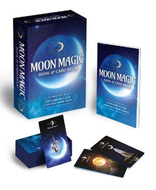 Moon Magic Book & Card Deck: Includes a 50-Card Deck and a 128-Page Guide Book by Marie Bruce