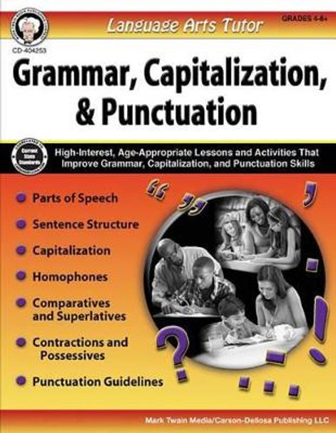 Language Arts Tutor: Grammar, Capitalization, and Punctuation, Grades 4 - 8 by Cindy Barden