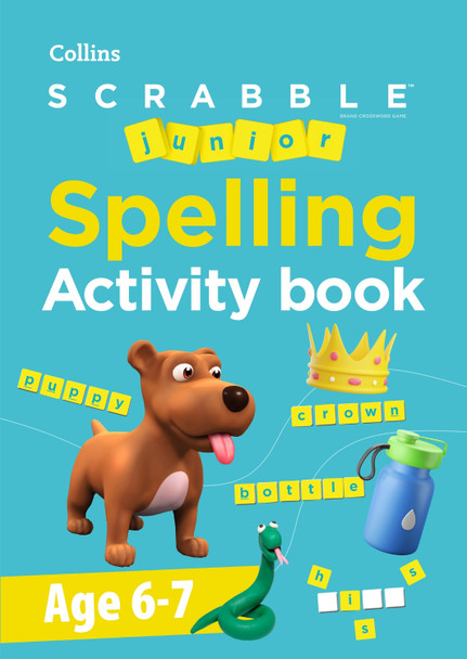 SCRABBLE™ Junior Spelling Activity book Age 6-7 by Collins Scrabble