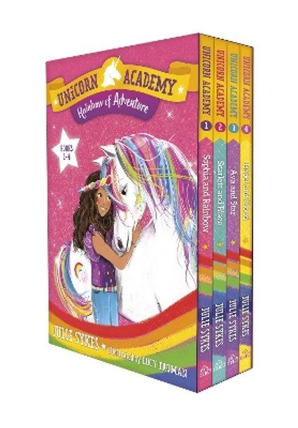 Unicorn Academy: Rainbow of Adventure Boxed Set (Books 1-4) by Julie Sykes