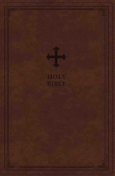 NRSV, Catholic Bible, Gift Edition, Leathersoft, Brown, Comfort Print: Holy Bible by Catholic Bible Press 9780785230397